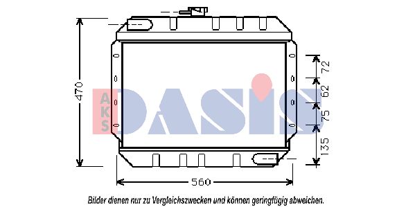 AKS DASIS radiatorius, variklio aušinimas 250510N